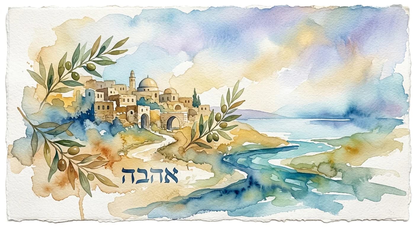 Artistic representation of Ahava