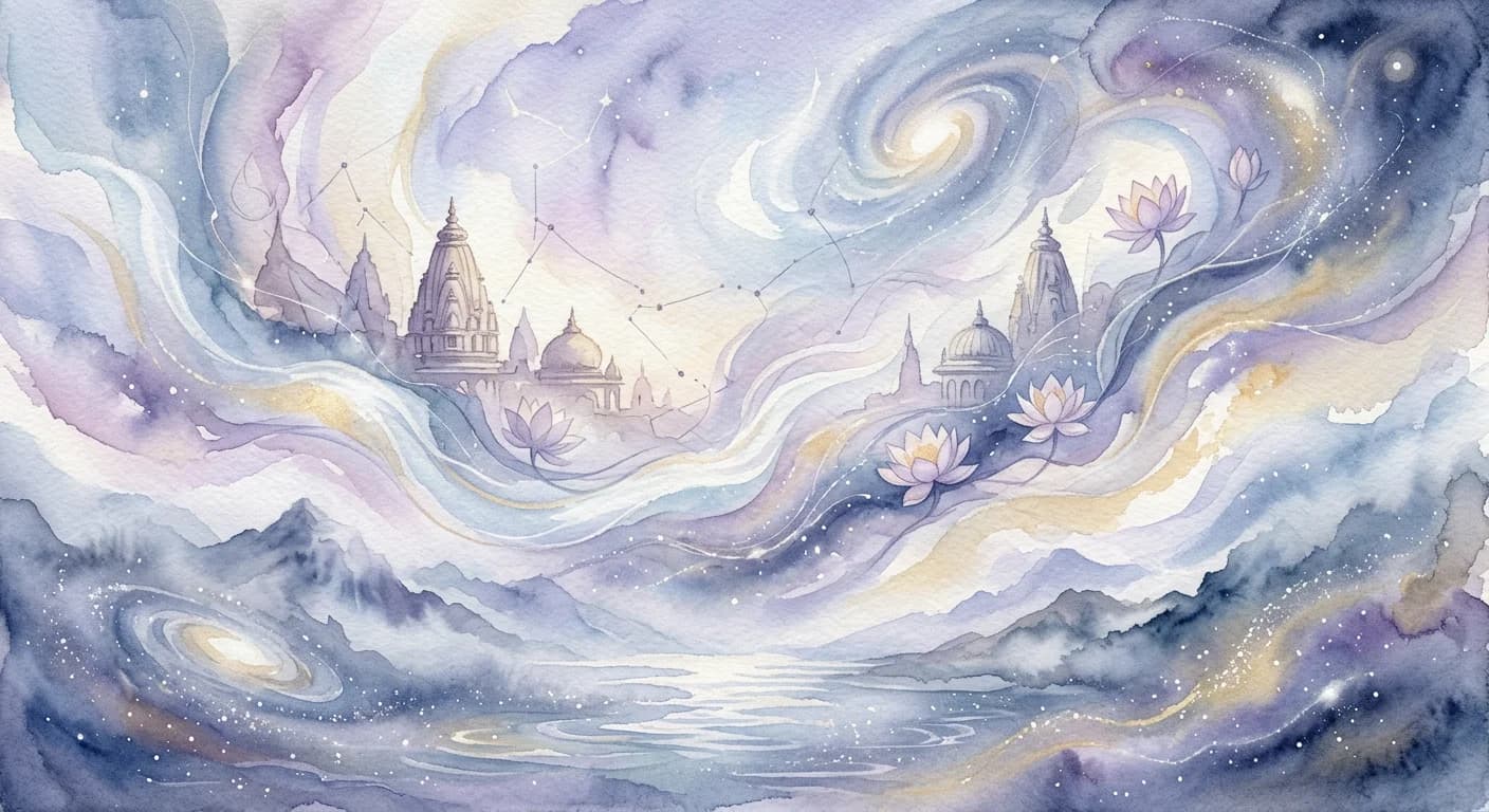 Artistic representation of Akasha