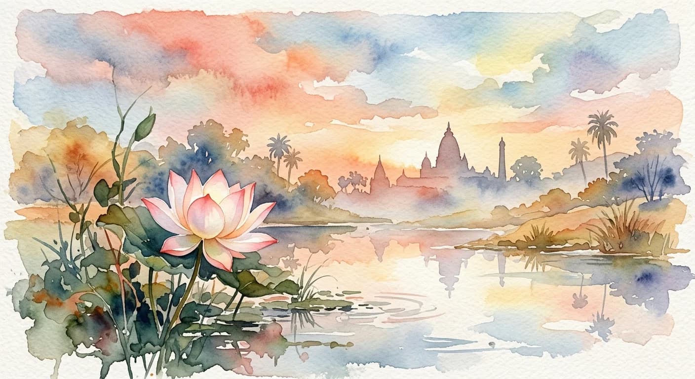 Artistic representation of Bodhicitta
