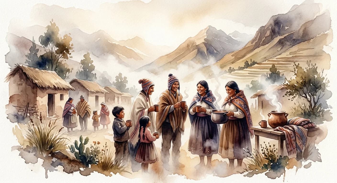 Artistic representation of Chocolatada