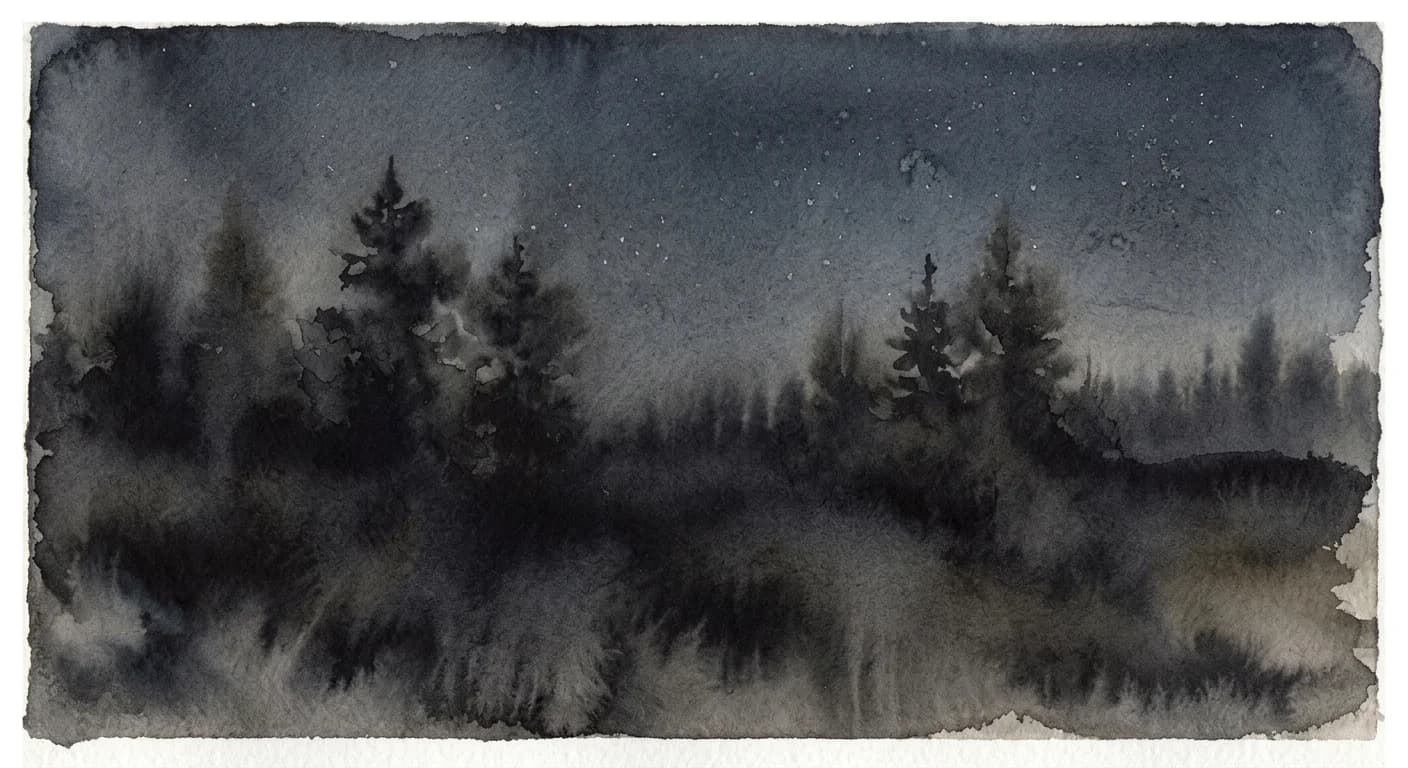 Artistic representation of Eigengrau