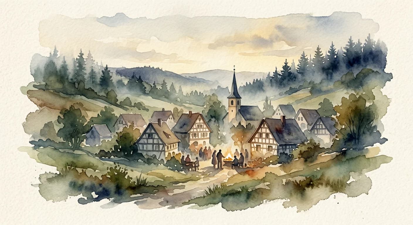 Artistic representation of Gemeinschaft