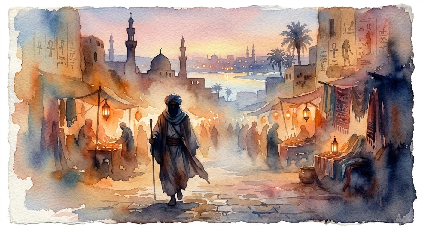 Artistic representation of Ajnabi