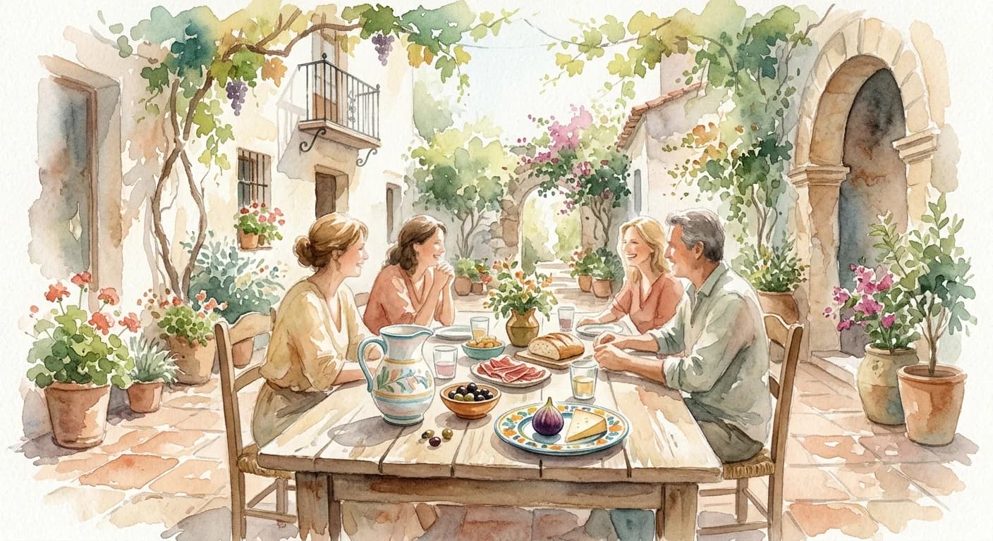Artistic representation of Almuerzo