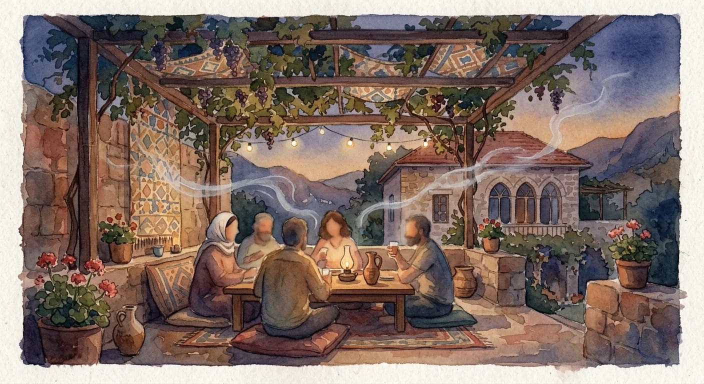 Artistic representation of Arak