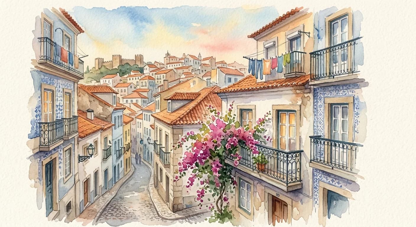 Artistic representation of Bairro