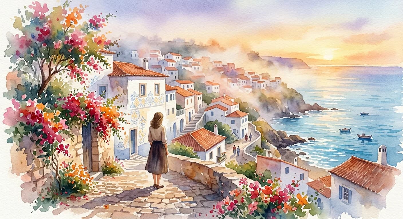 Artistic representation of Cantiga