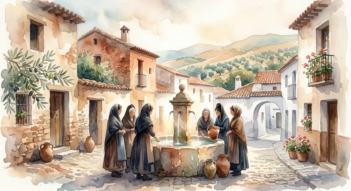 Artistic representation of Costumbre