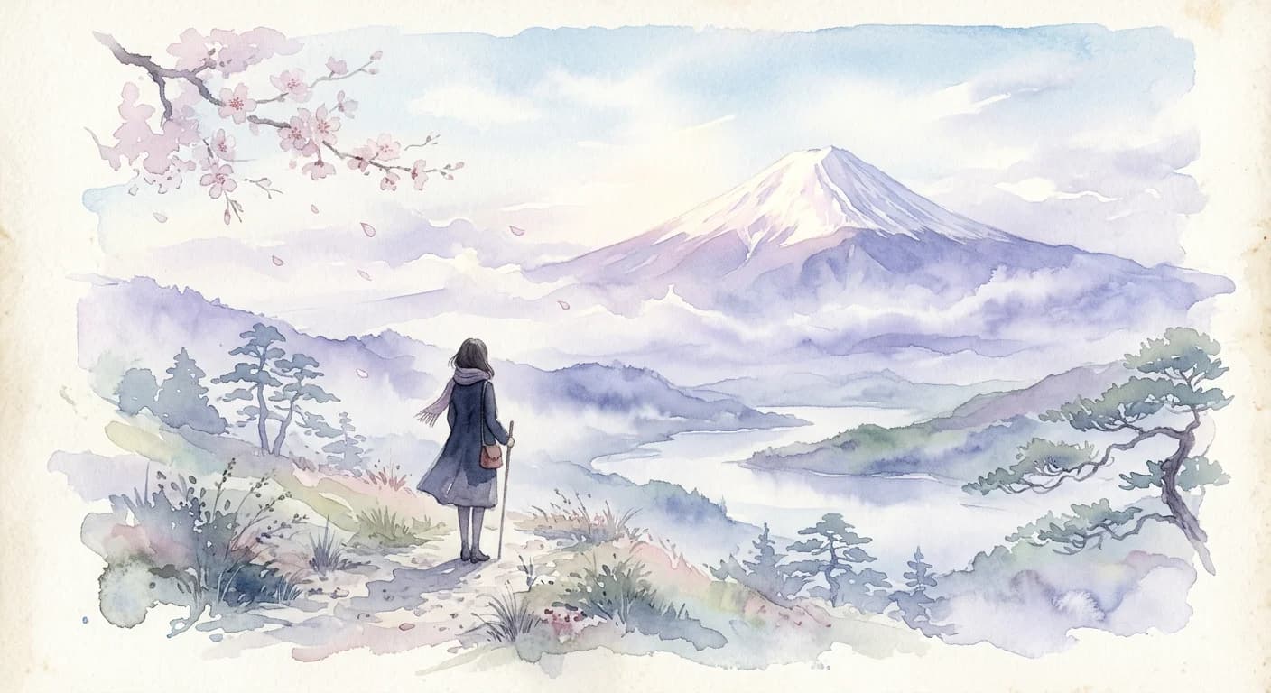 Artistic representation of Akogare