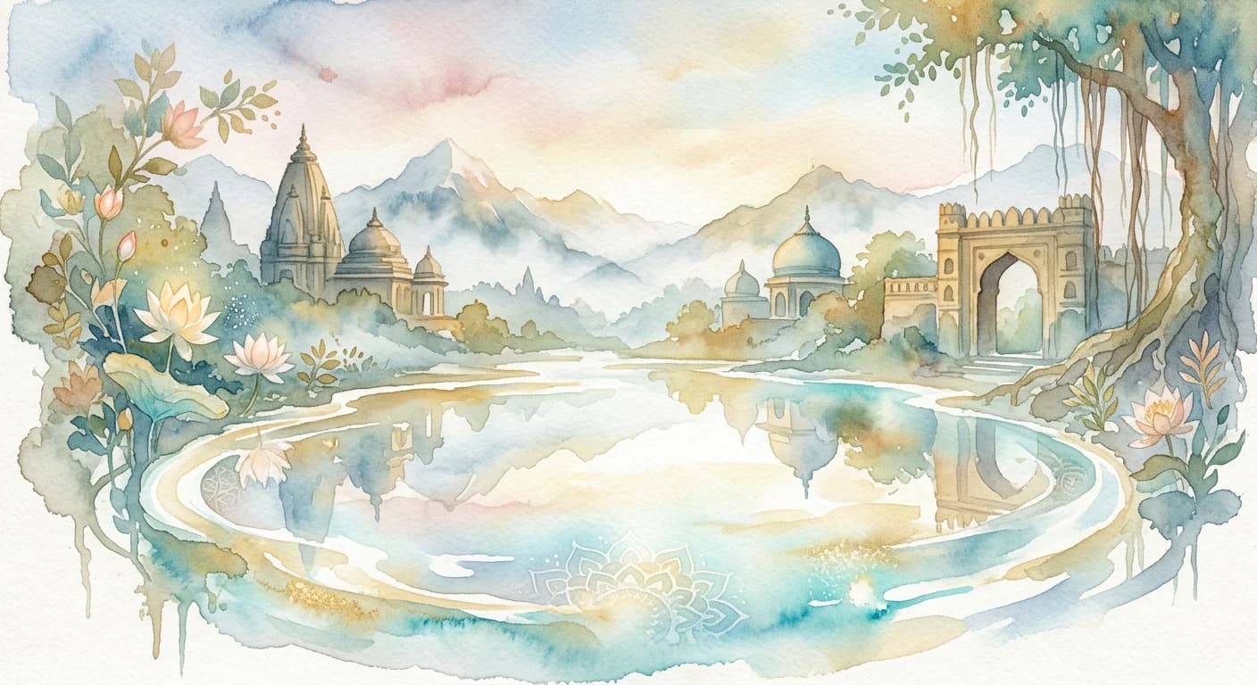 Artistic representation of Amrita
