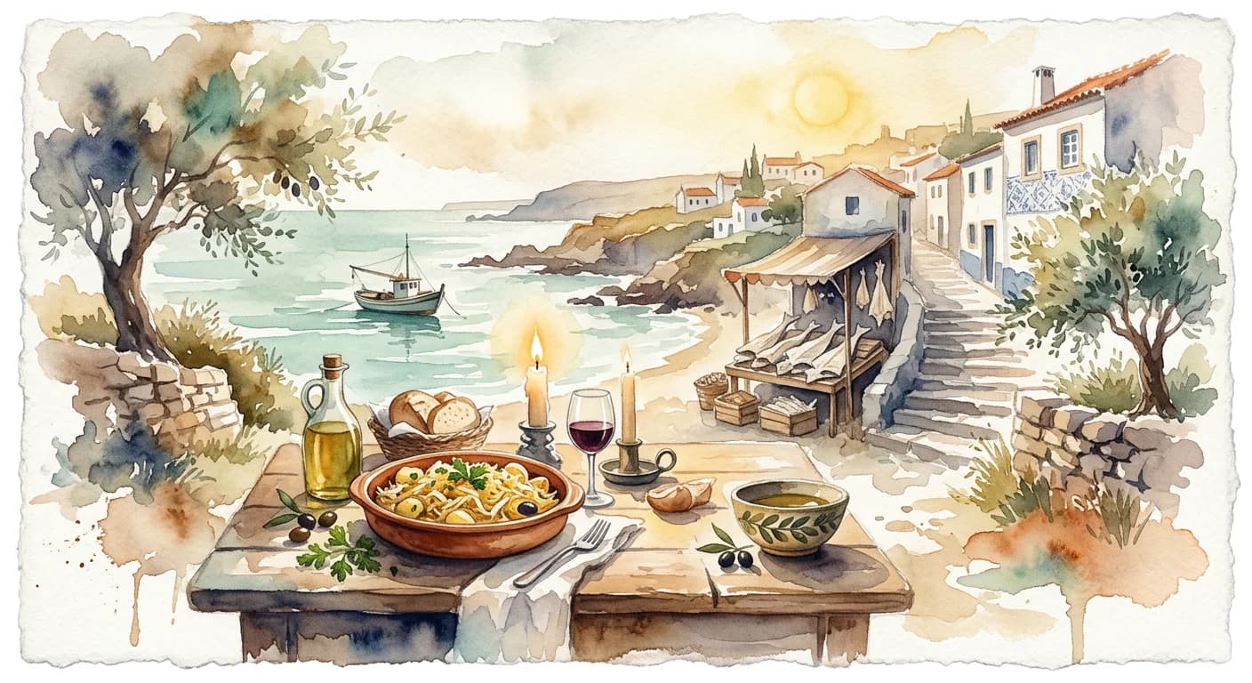 Artistic representation of Bacalhau