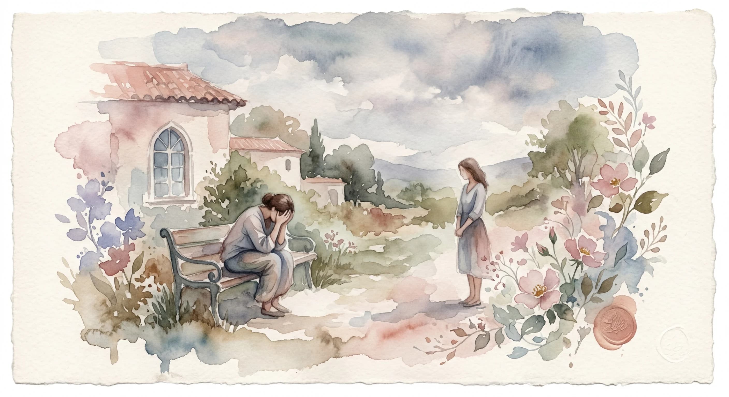 Artistic representation of Pena ajena