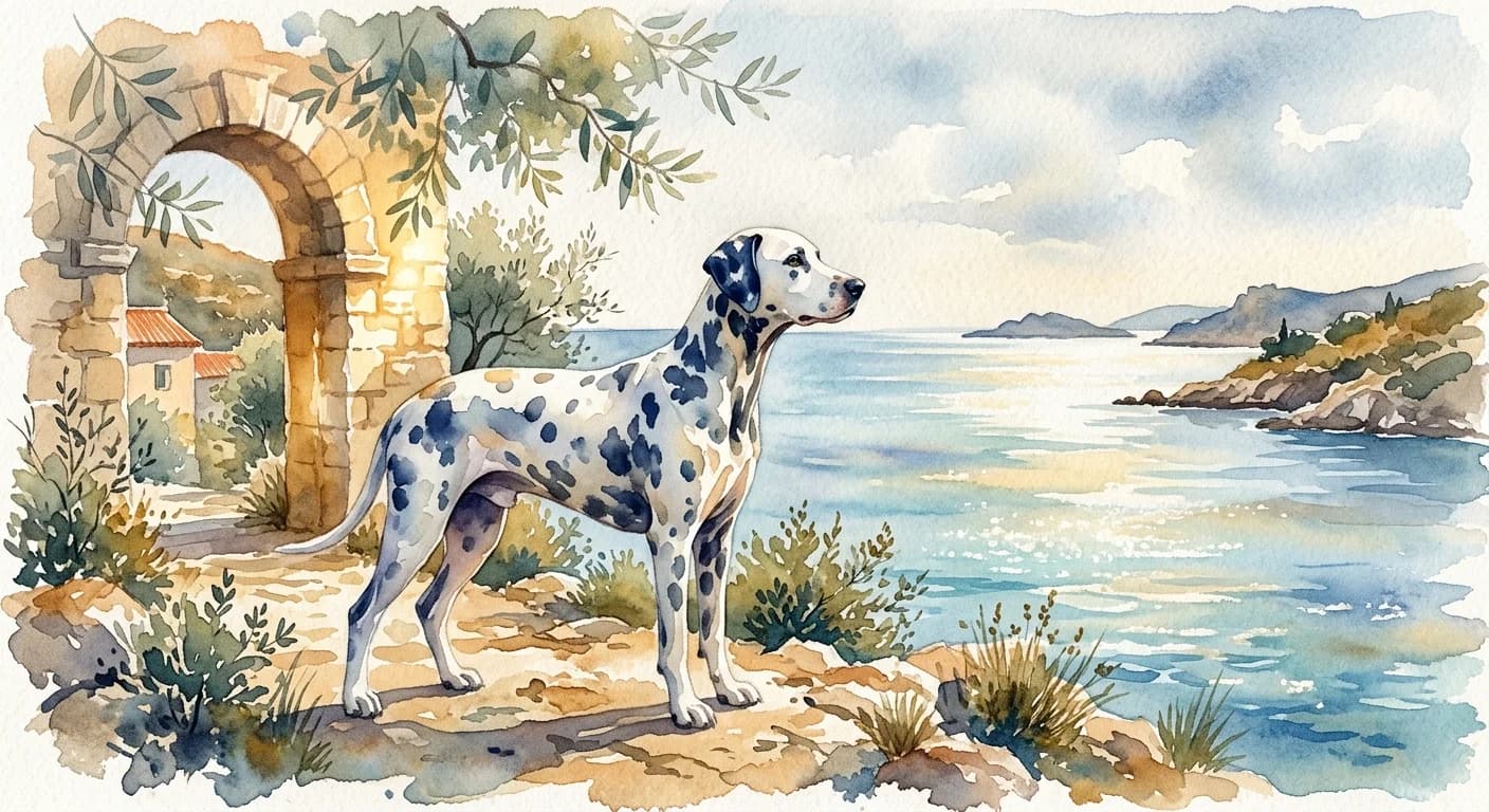 Artistic representation of Dalmatinka