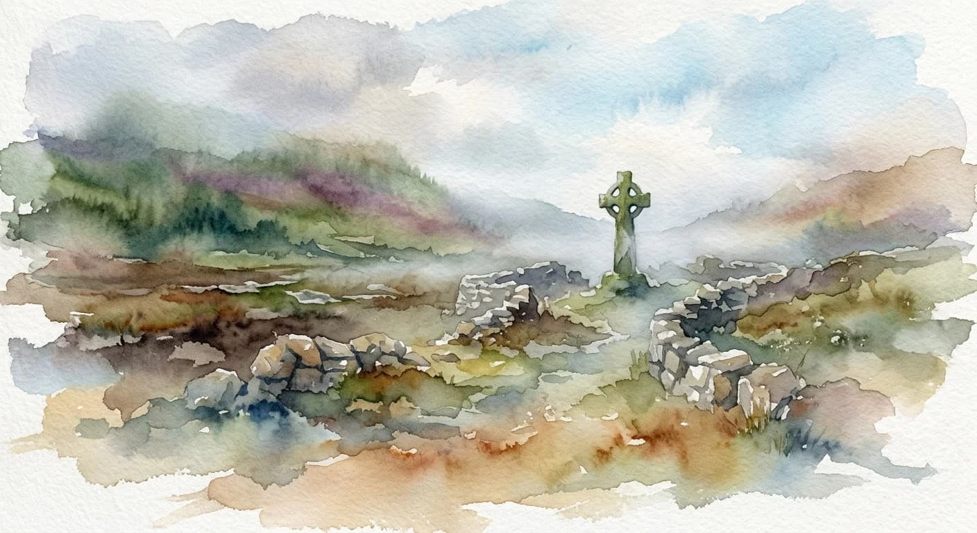Artistic representation of Cnámh