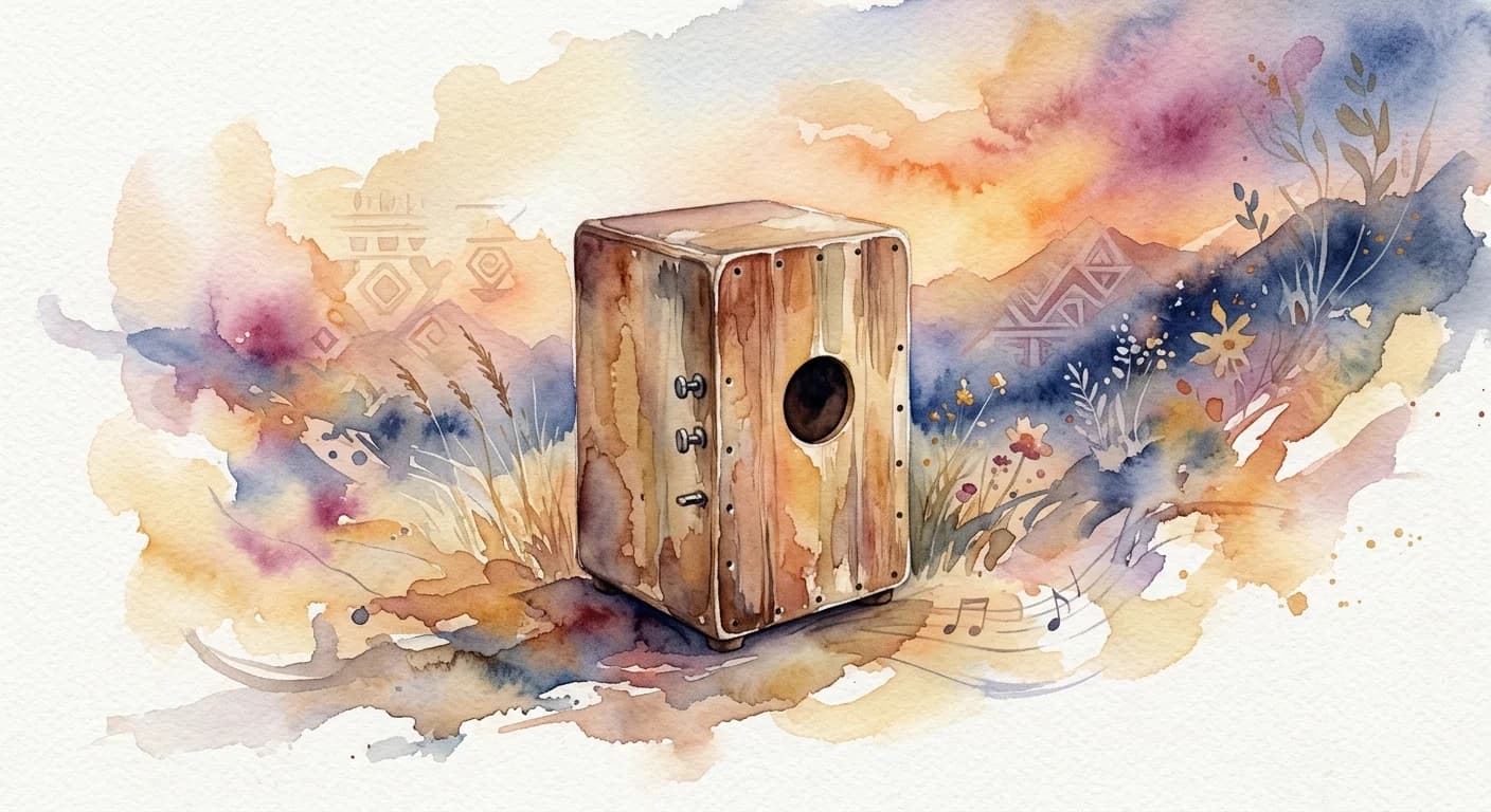 Artistic representation of Cajón