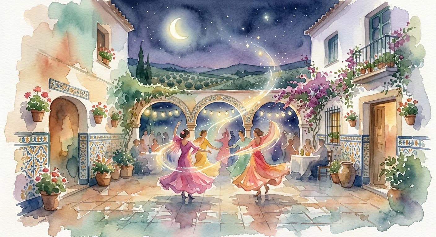 Artistic representation of Festejo