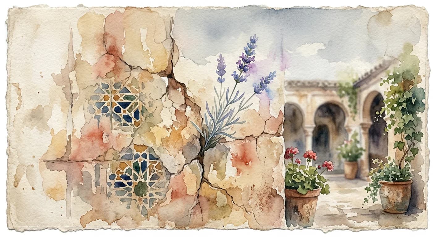 Artistic representation of Grieta
