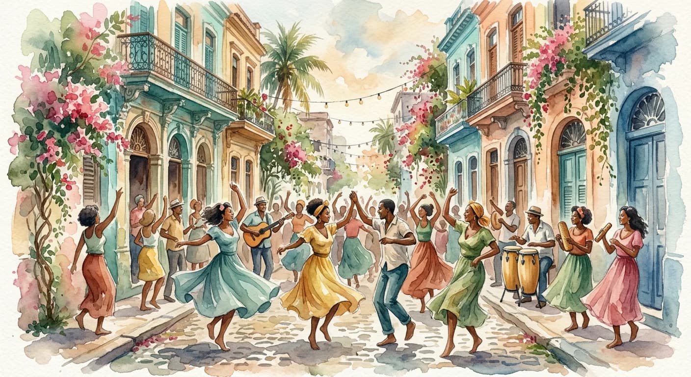 Artistic representation of Guaracha
