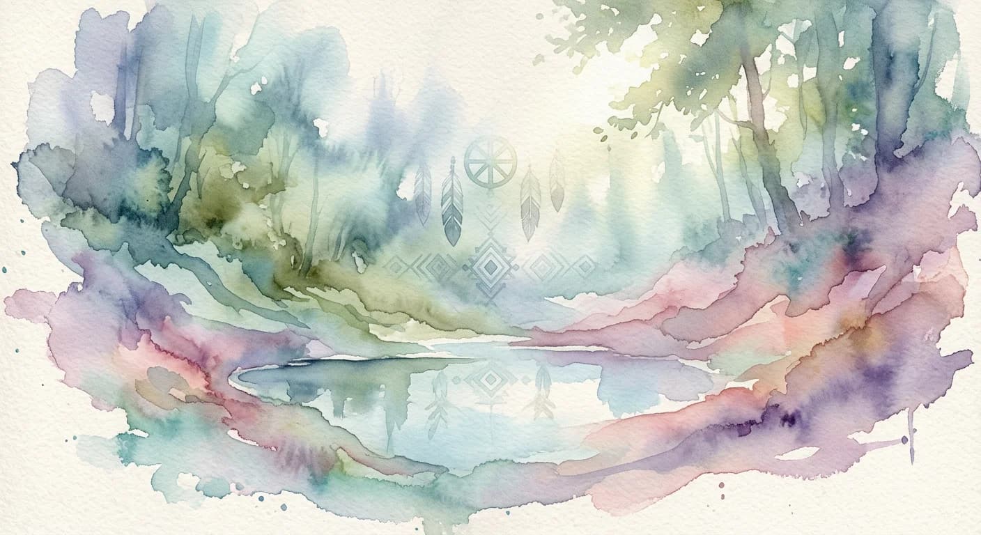 Artistic representation of Hoʻoponopono