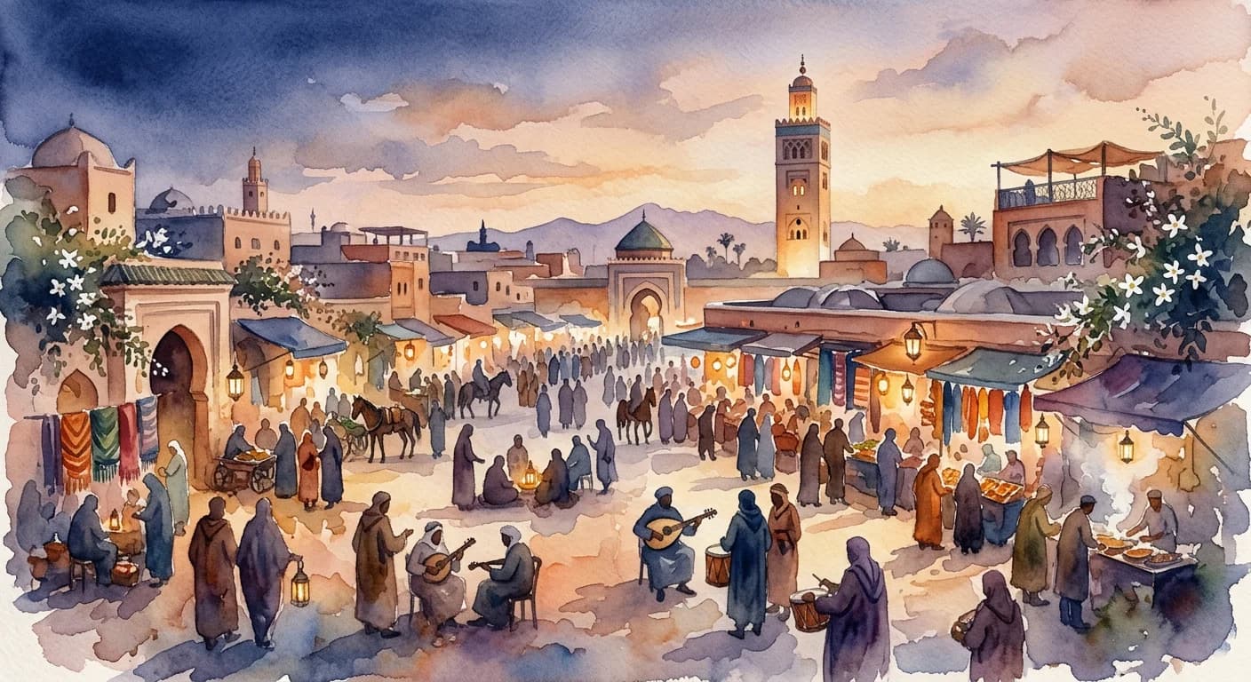 Artistic representation of Jemaa