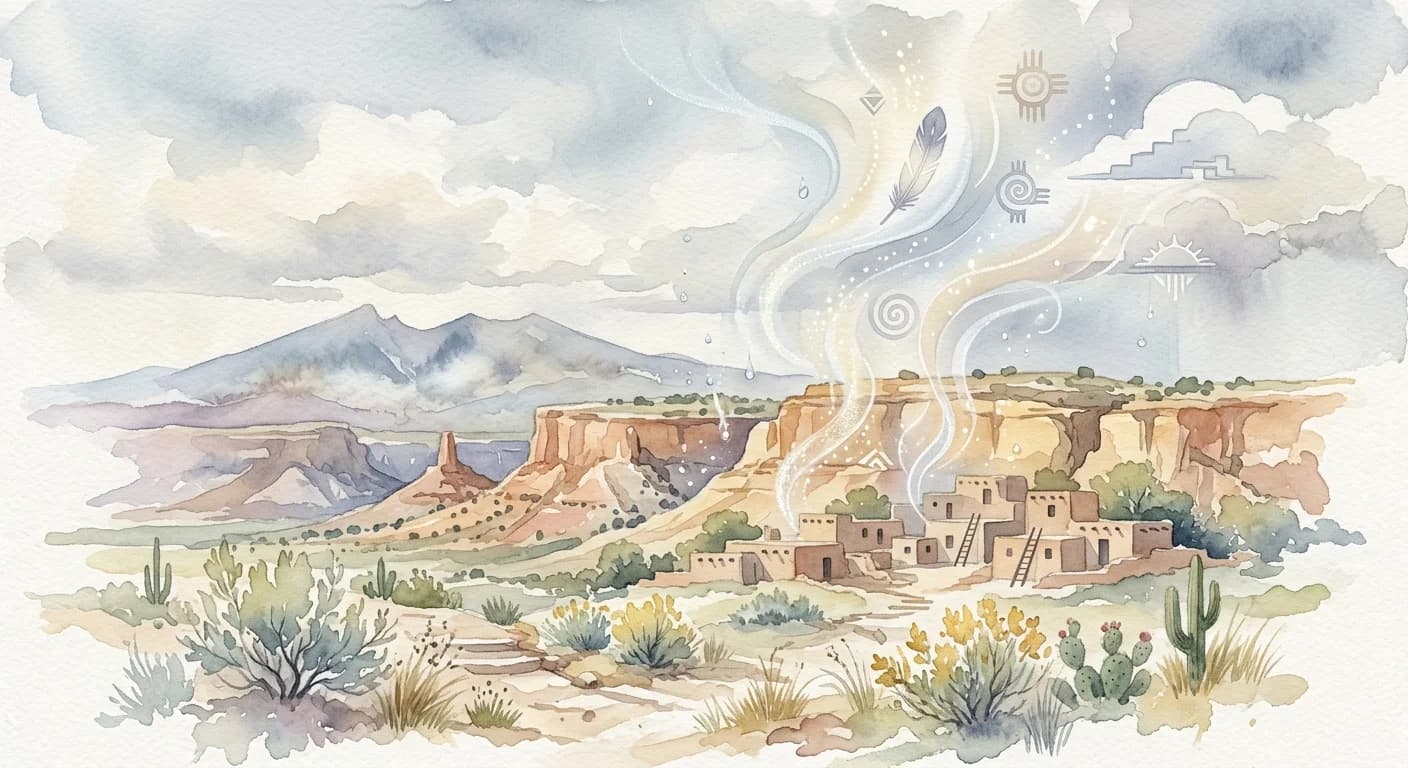 Artistic representation of Kachina