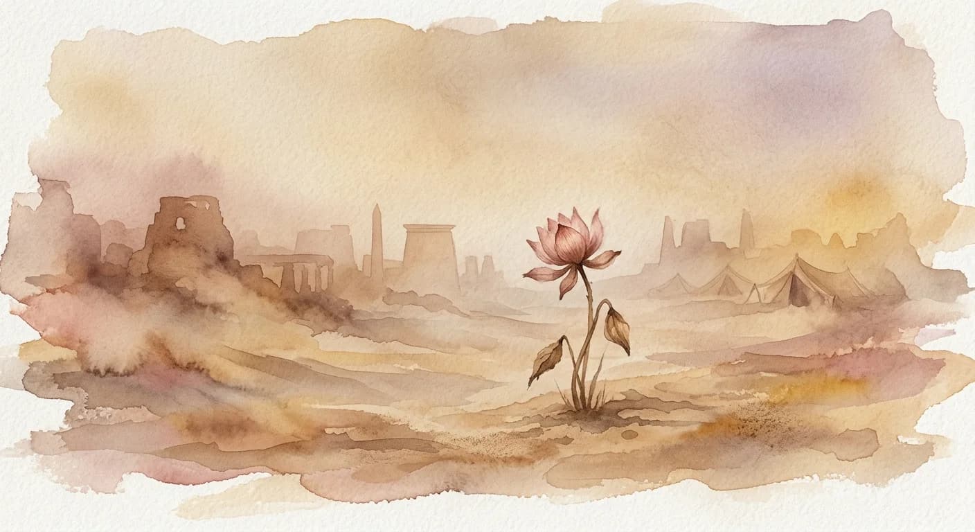Artistic representation of Khamsin