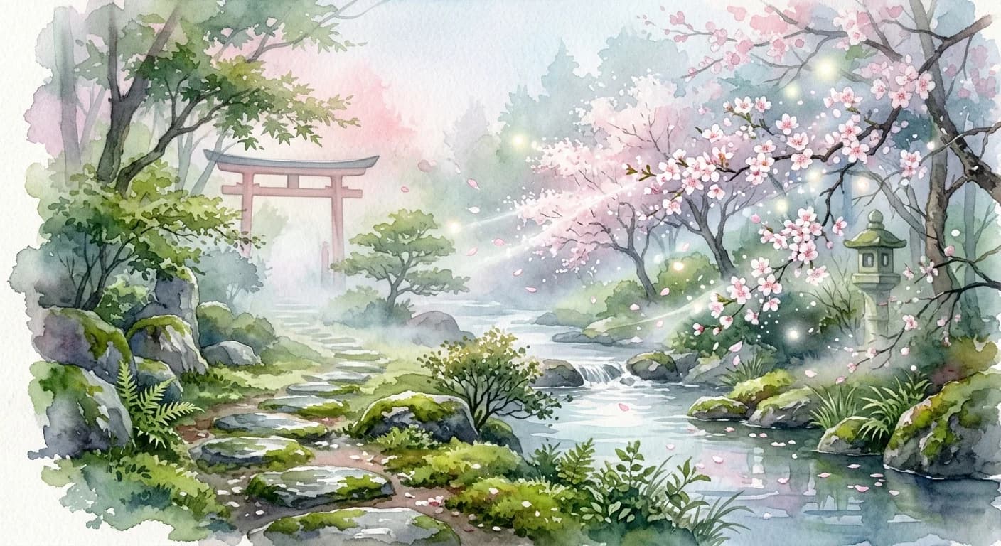 Artistic representation of Kotodama