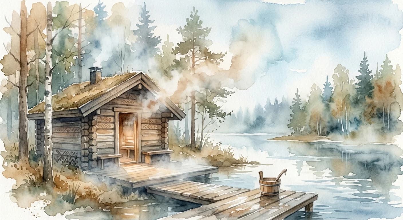 Artistic representation of Sauna