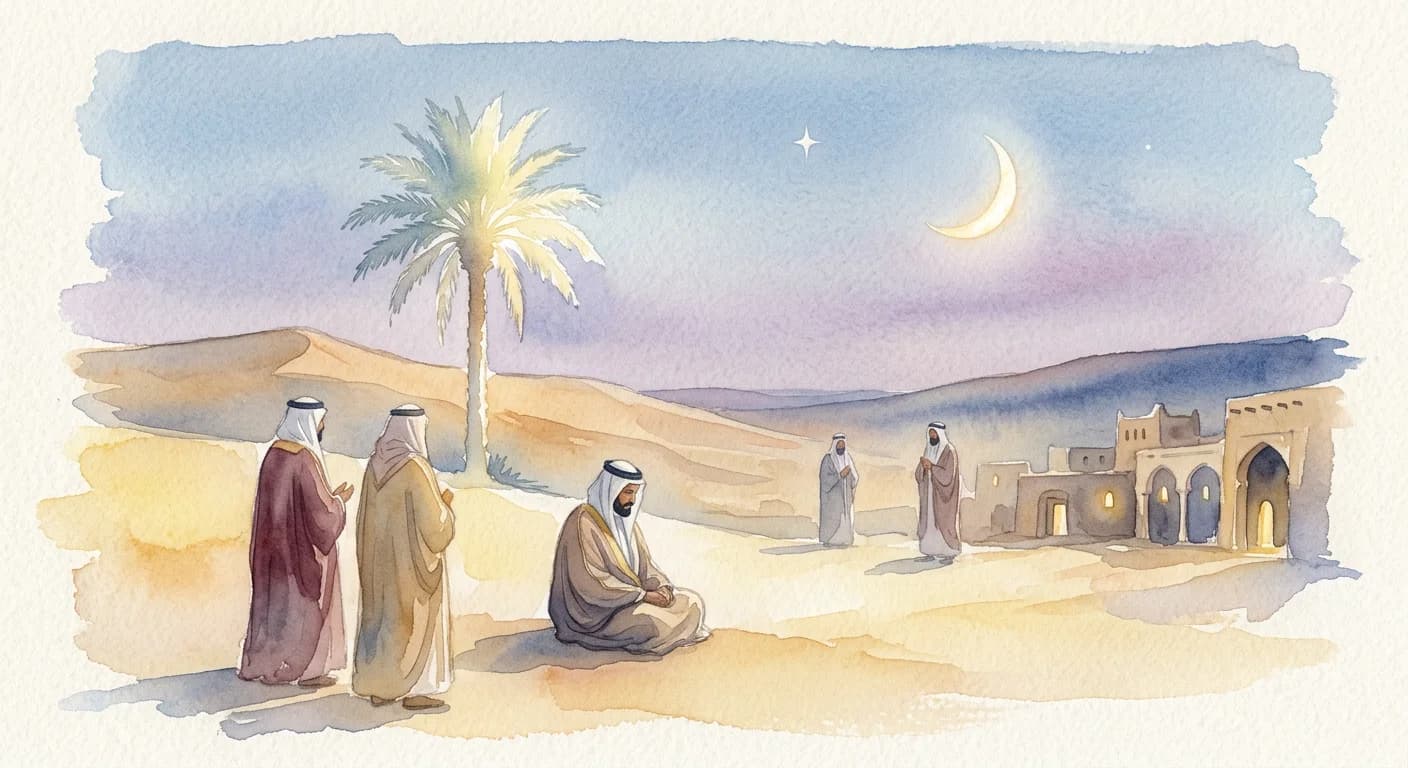 Artistic representation of Sunnah