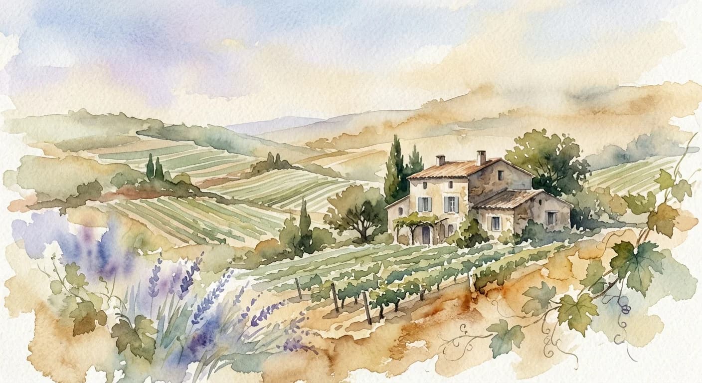 Artistic representation of Terroir