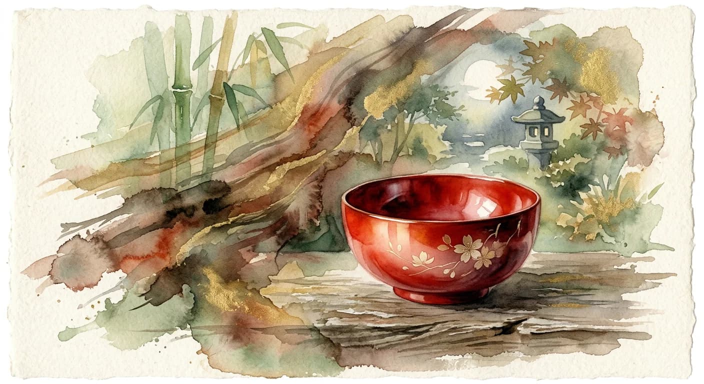 Artistic representation of Urushi