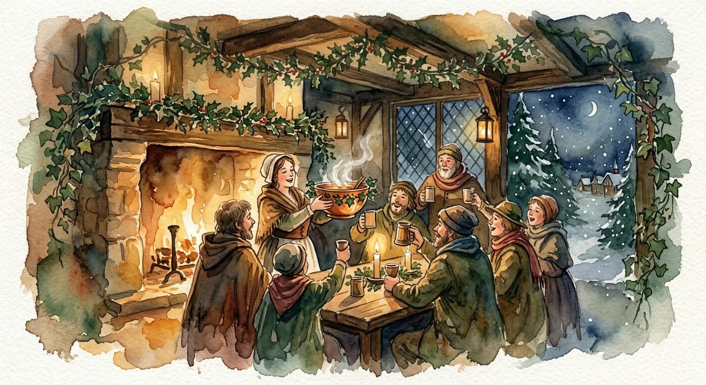 Artistic representation of Wassail
