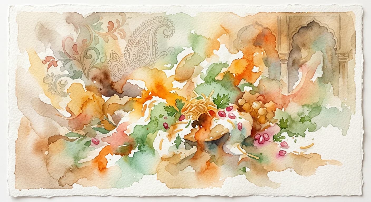 Artistic representation of Chaat
