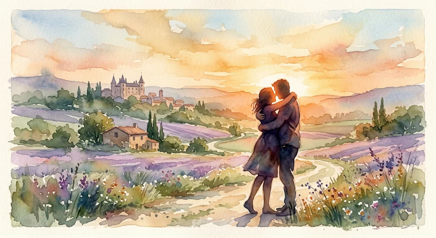 Artistic representation of Retrouvailles