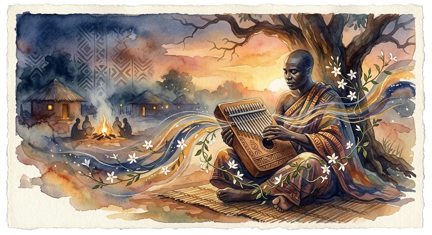 Artistic representation of Agidigbo