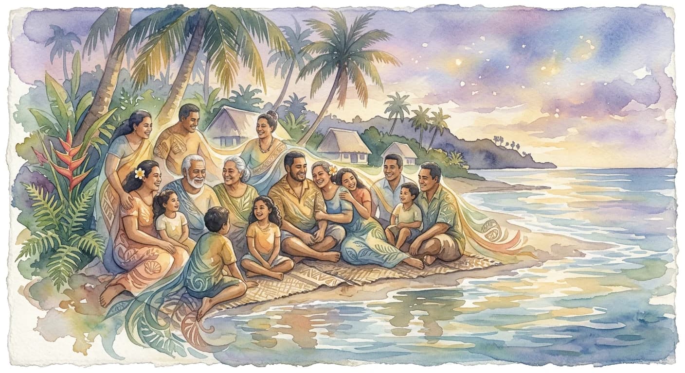 Artistic representation of Aiga potopoto