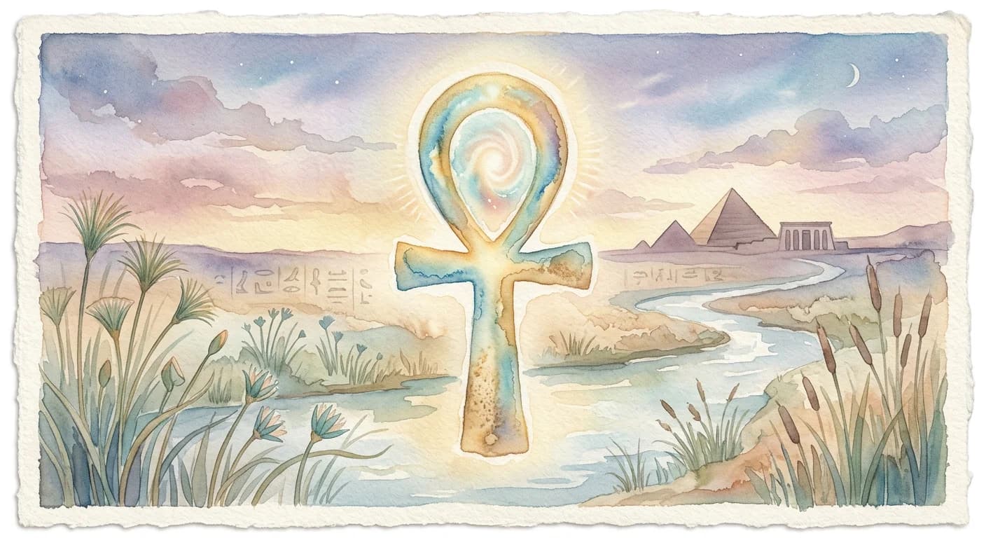 Artistic representation of Ankh
