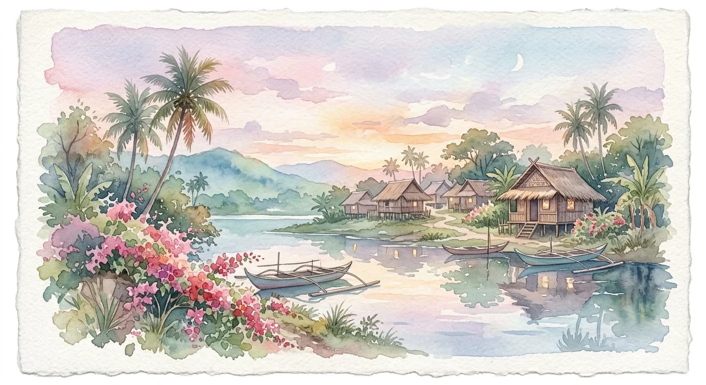 Artistic representation of Barangay