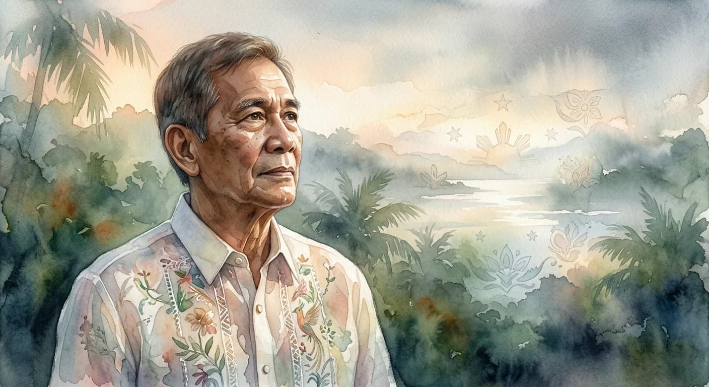 Artistic representation of Barong Tagalog