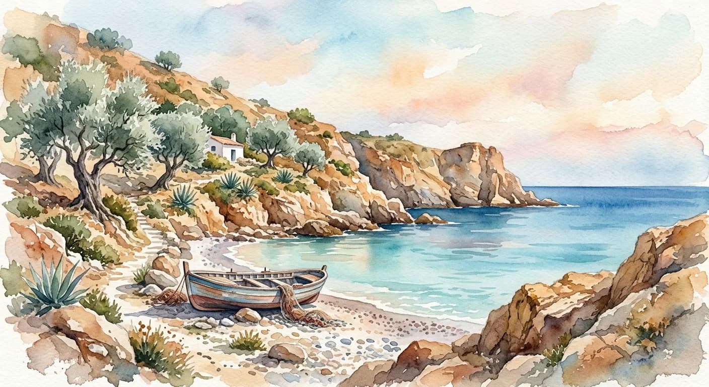 Artistic representation of Caleta