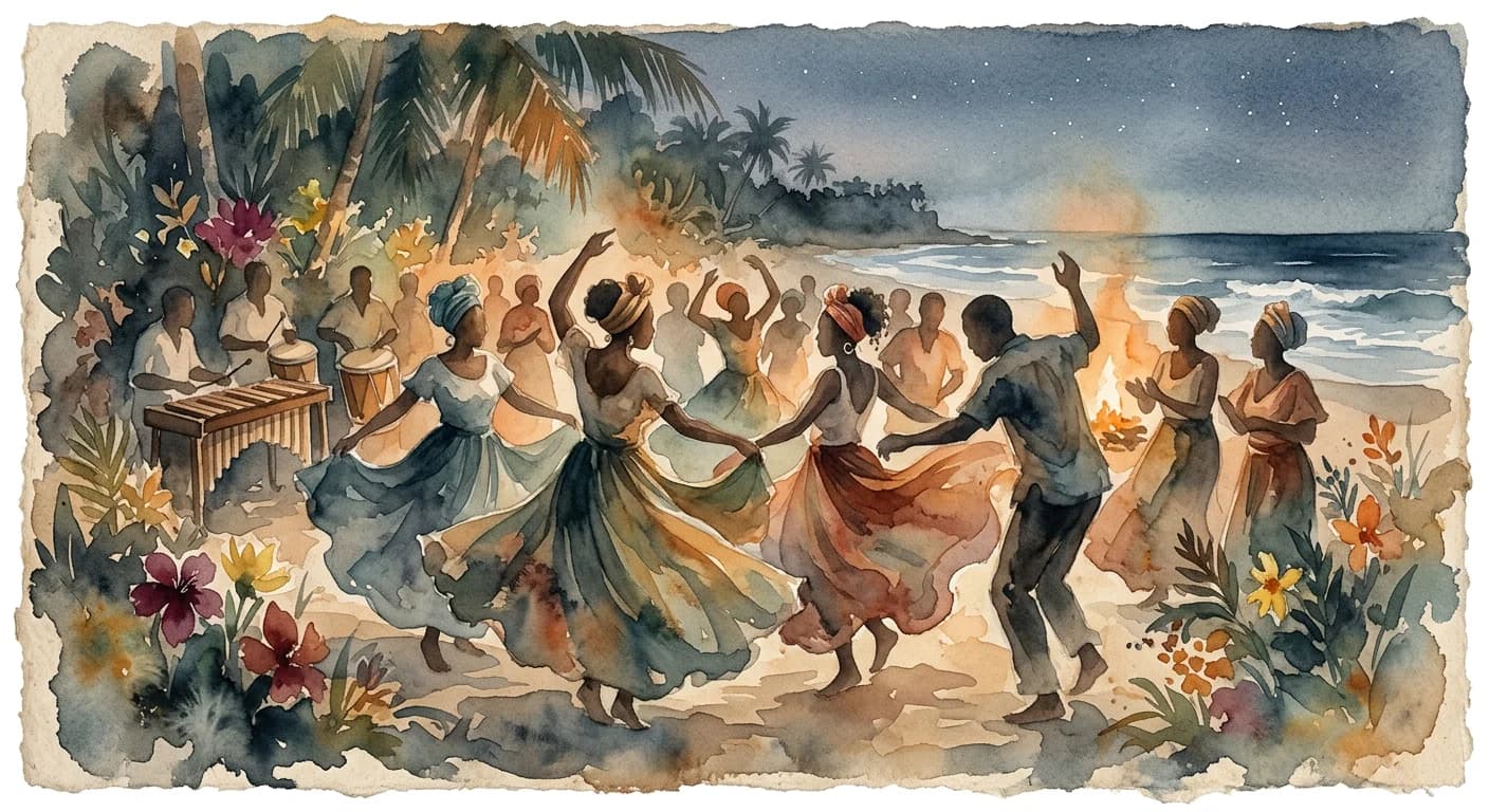 Artistic representation of Currulao