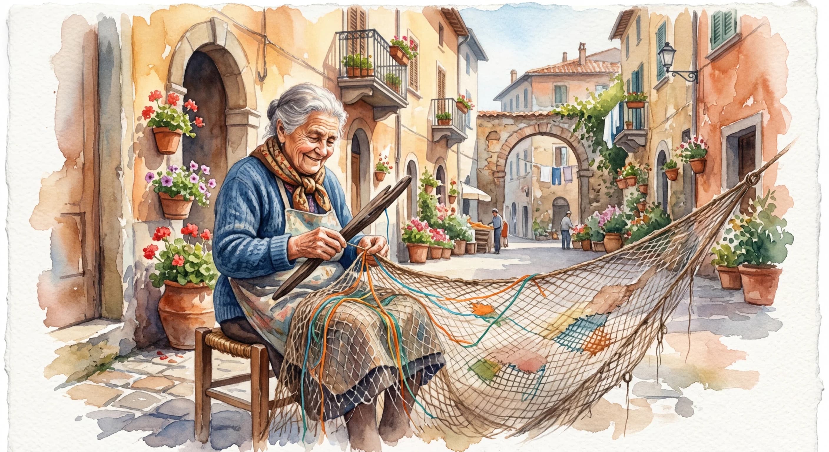 Artistic representation of L'arte di arrangiarsi