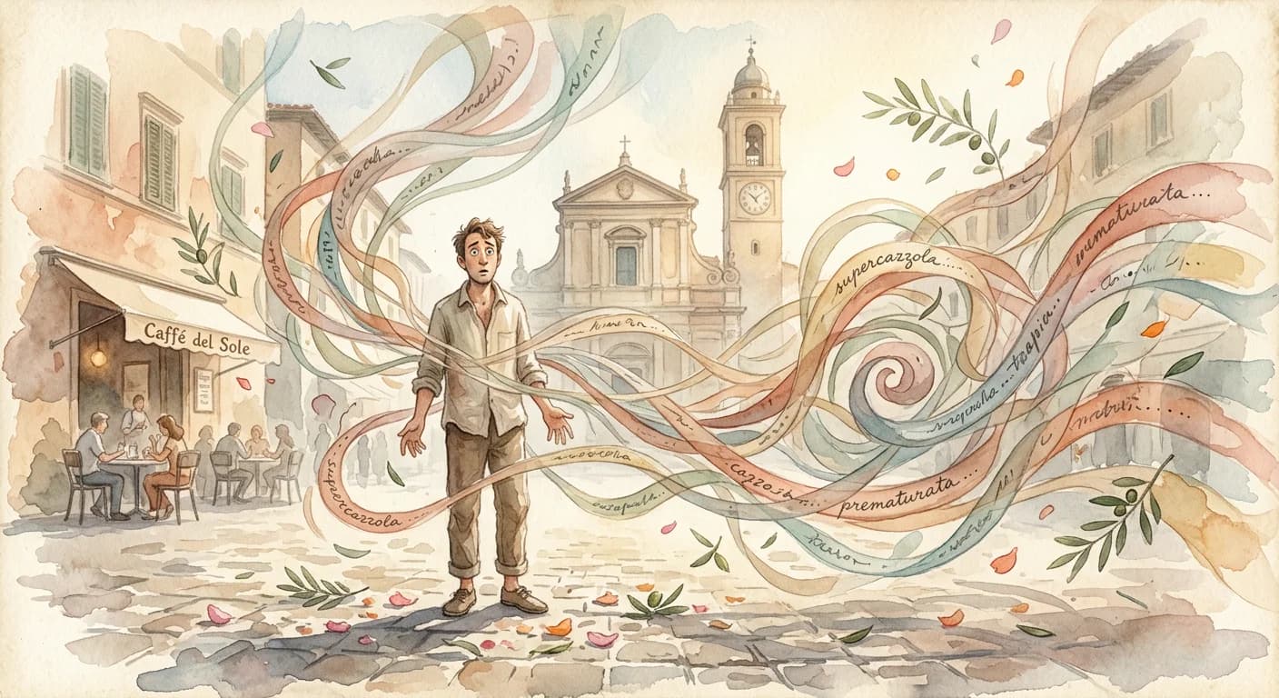 Artistic representation of Supercazzola