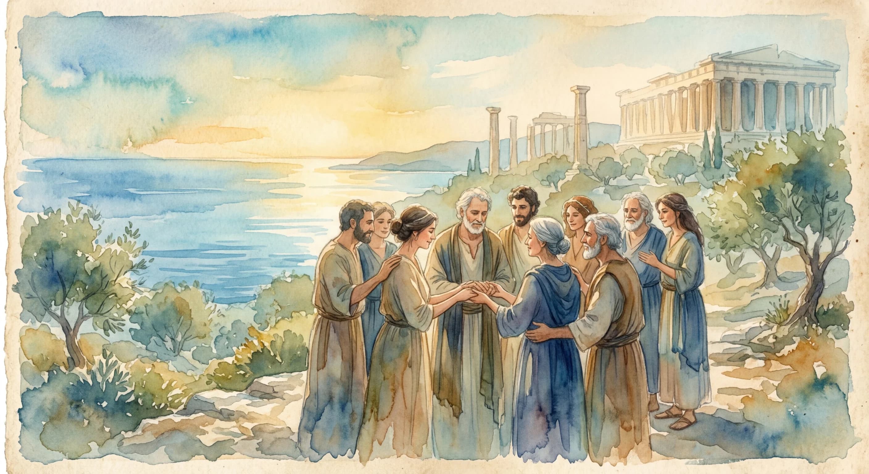 Artistic representation of Philia