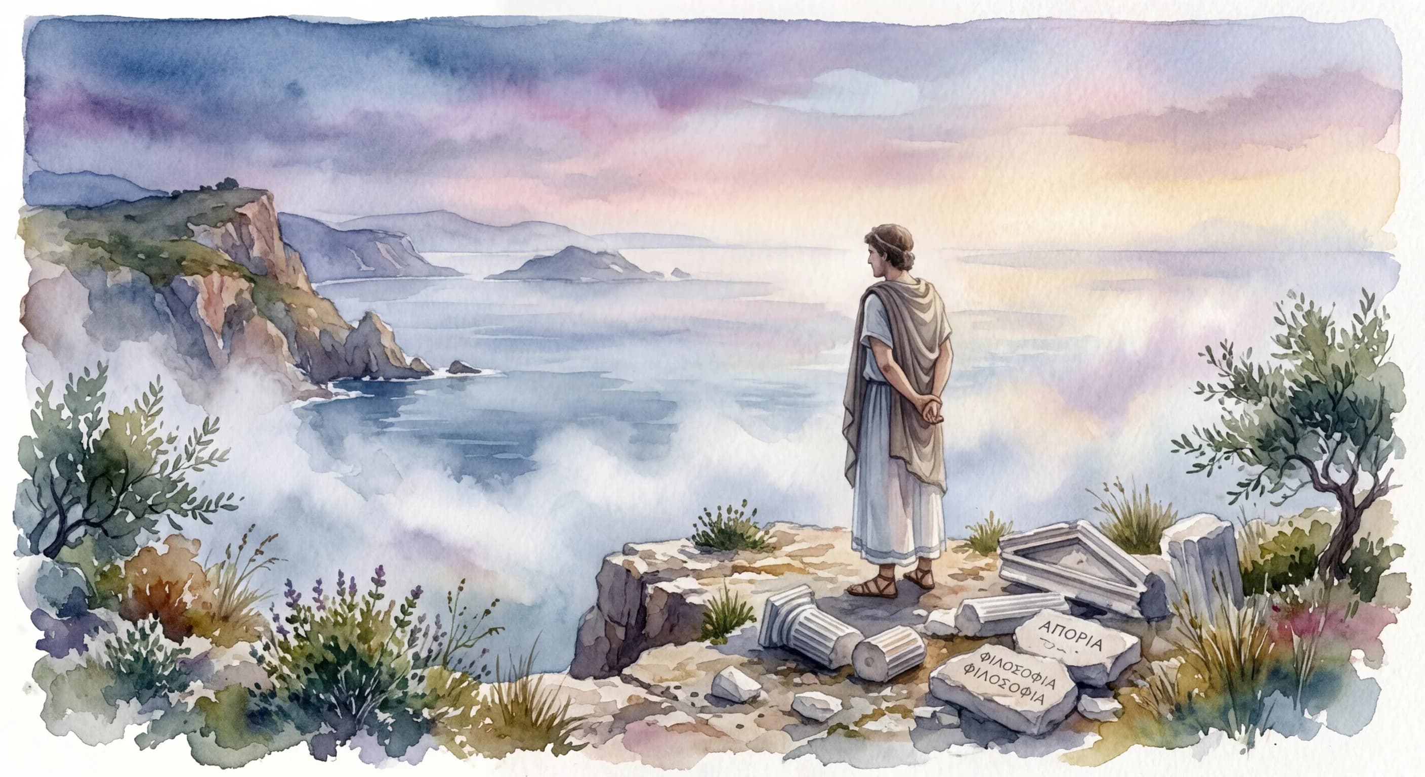 Artistic representation of Aporia