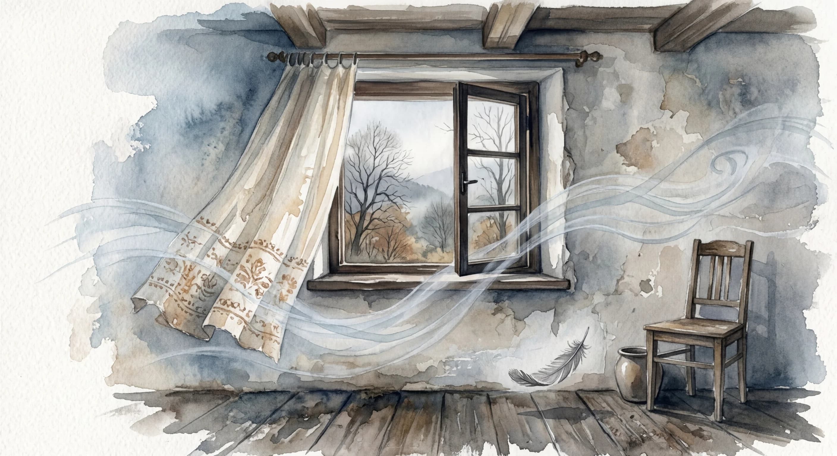 Artistic representation of Průvan