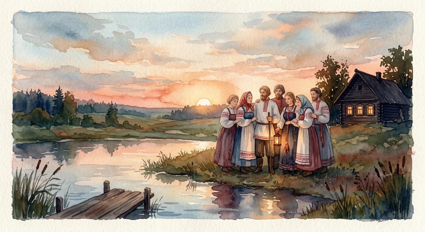 Artistic representation of zemlyachestvo