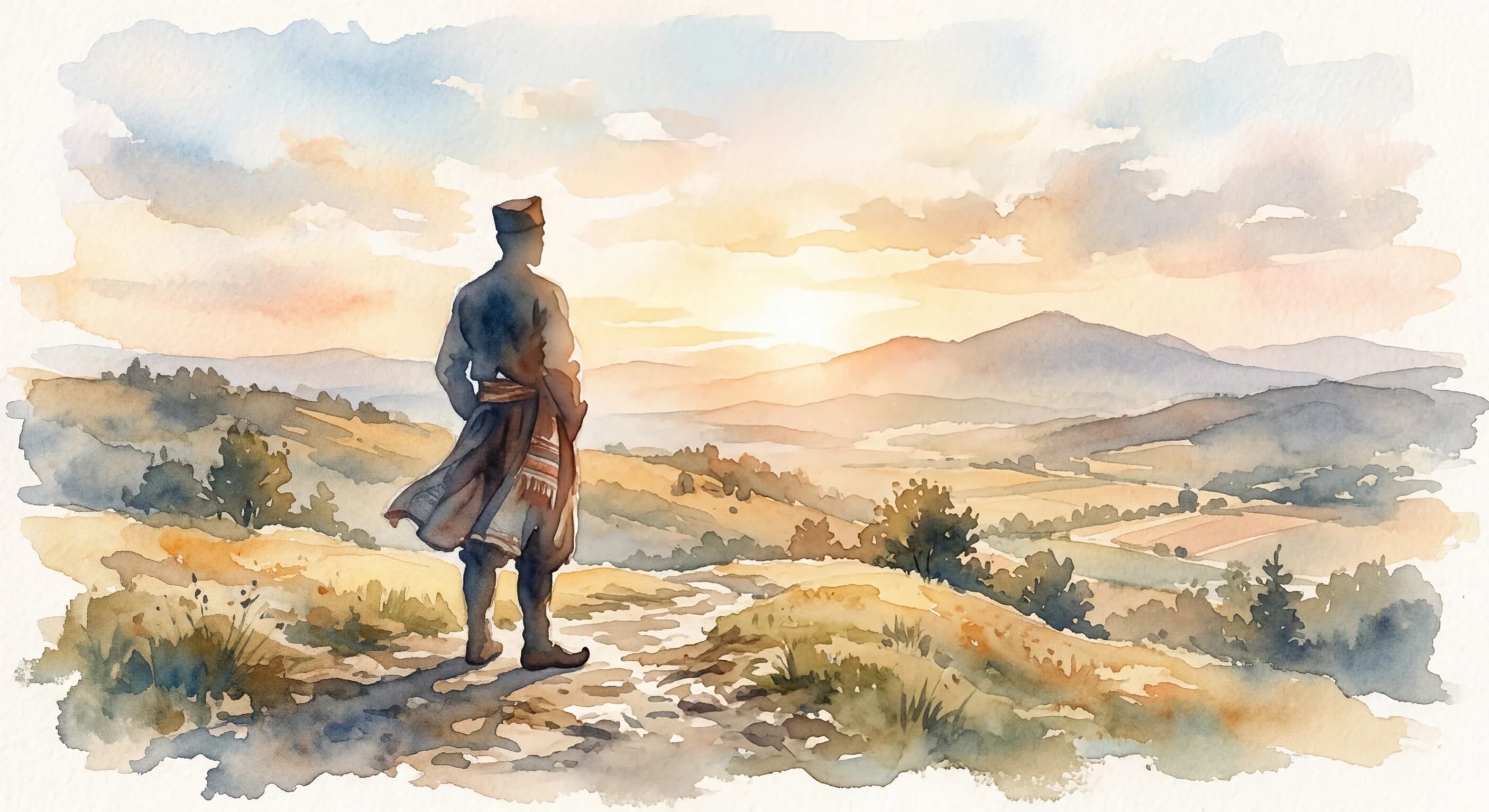 Artistic representation of hajduk