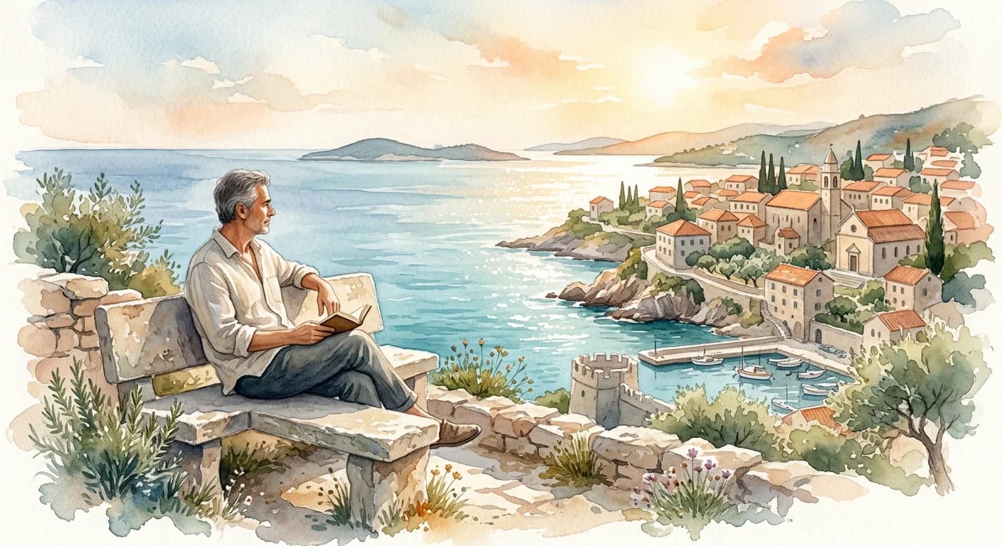 Artistic representation of fjaka