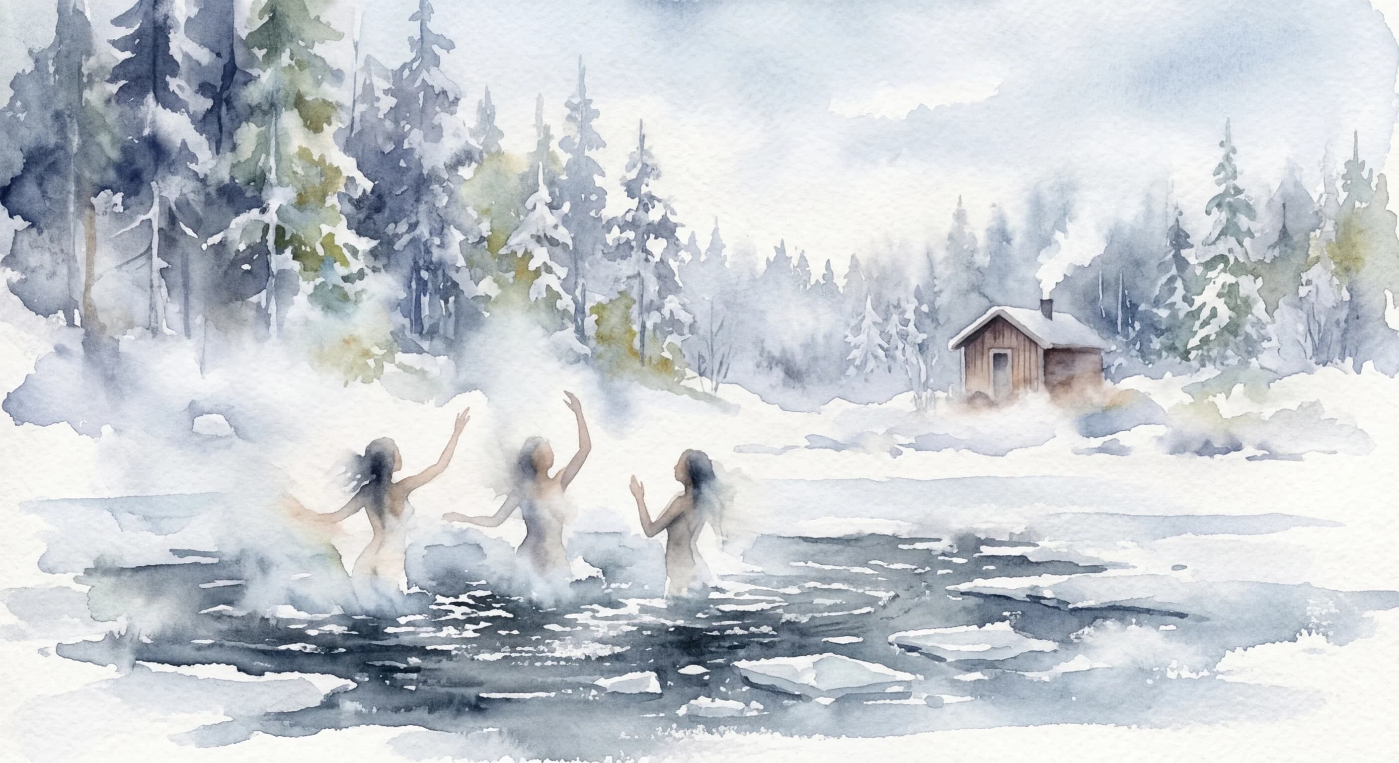 Artistic representation of Vinterbad